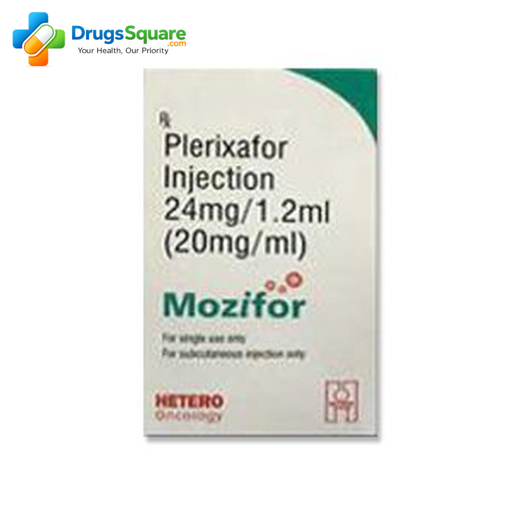 Plerixafor 24 mg Injection vial for prescription use