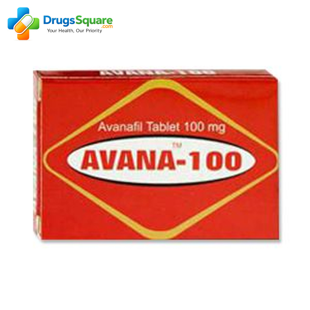Avana 100 mg Tablet product overview