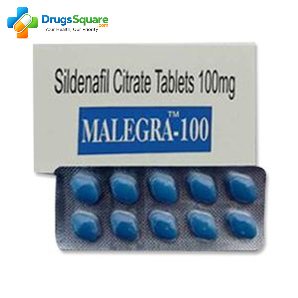 Malegra 100 mg Tablet sildenafil citrate strength