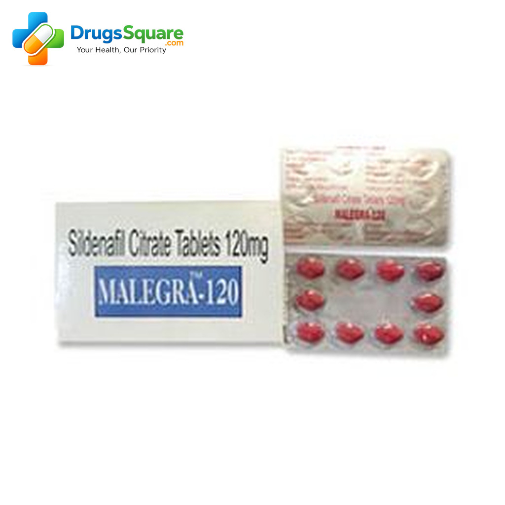 Malegra 120 mg Tablet for prescription ordering online