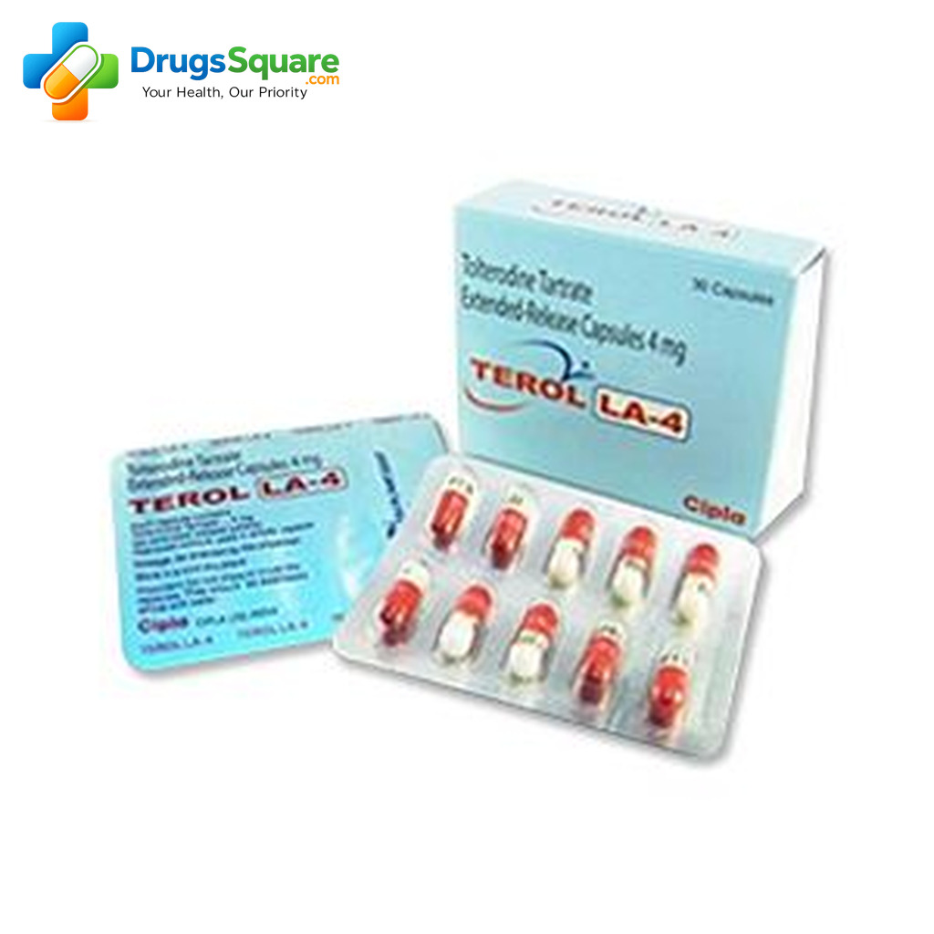Tolterodine 4 mg Capsule for prescription ordering and export