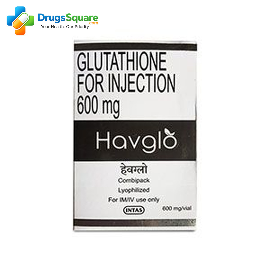 Havglo Glutathione Injection 600 mg vial product image