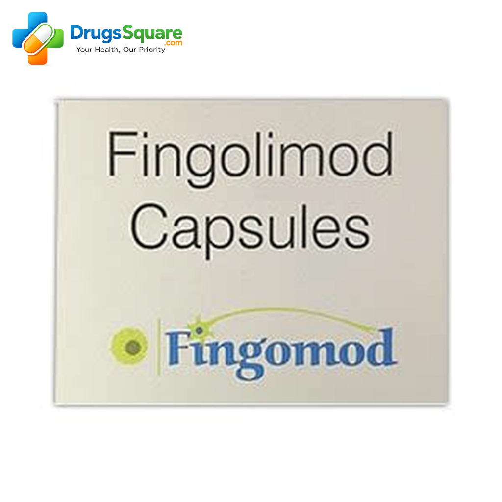 Fingolimod 0.5 mg Capsule prescription medicine pack view