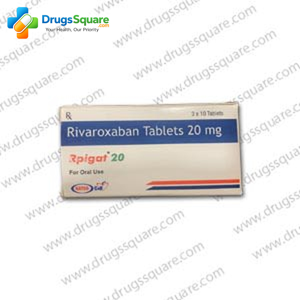 Rivaroxaban 20 mg Tablet product overview