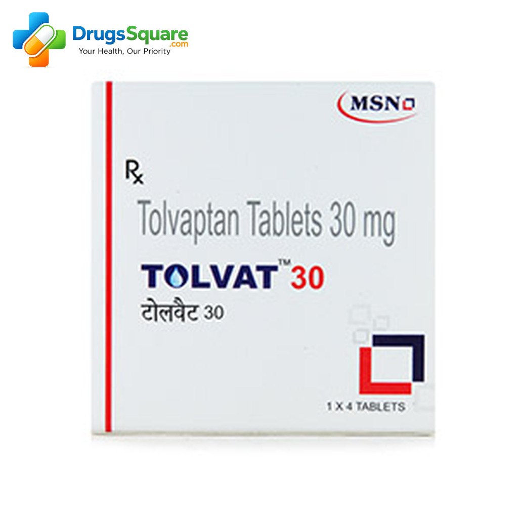 Tolvat Tolvaptan 30 mg Tablet product overview