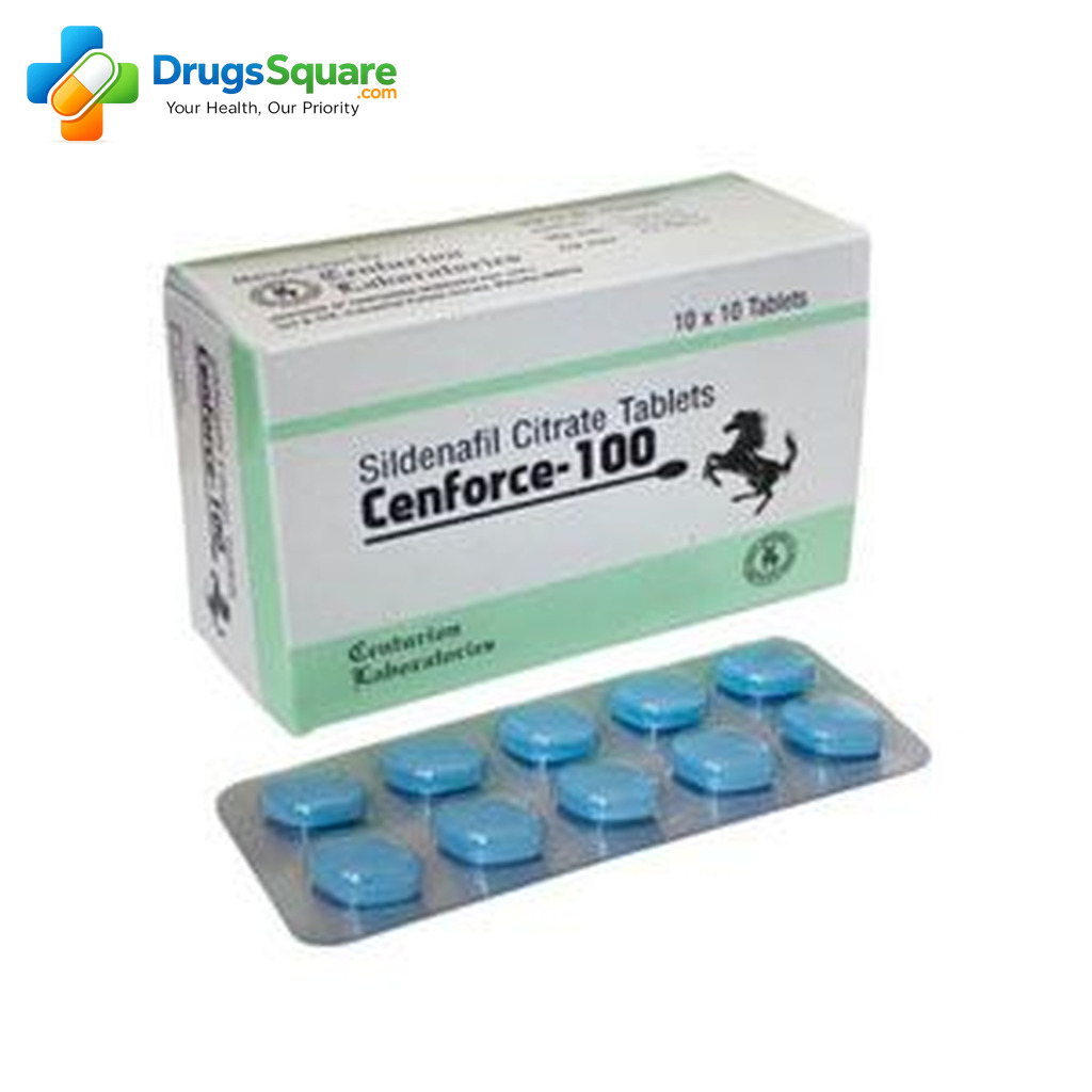 Cenforce 100 mg Tablet sildenafil citrate prescription medicine