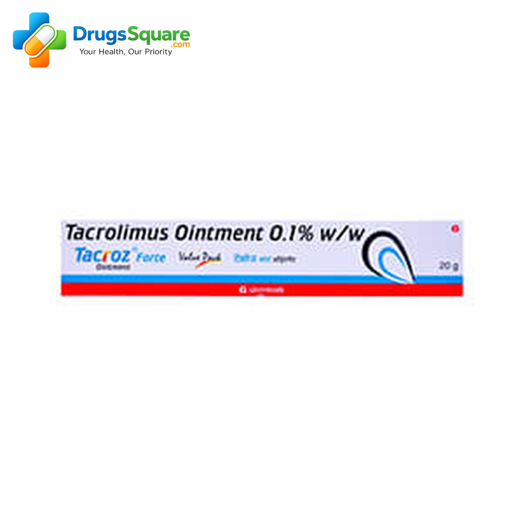 Tacroz Forte Ointment tube for prescription topical use