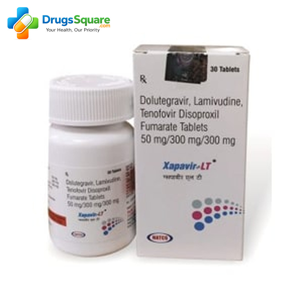 Dolutegravir Lamivudine Tenofovir Tablet composition and tablet view