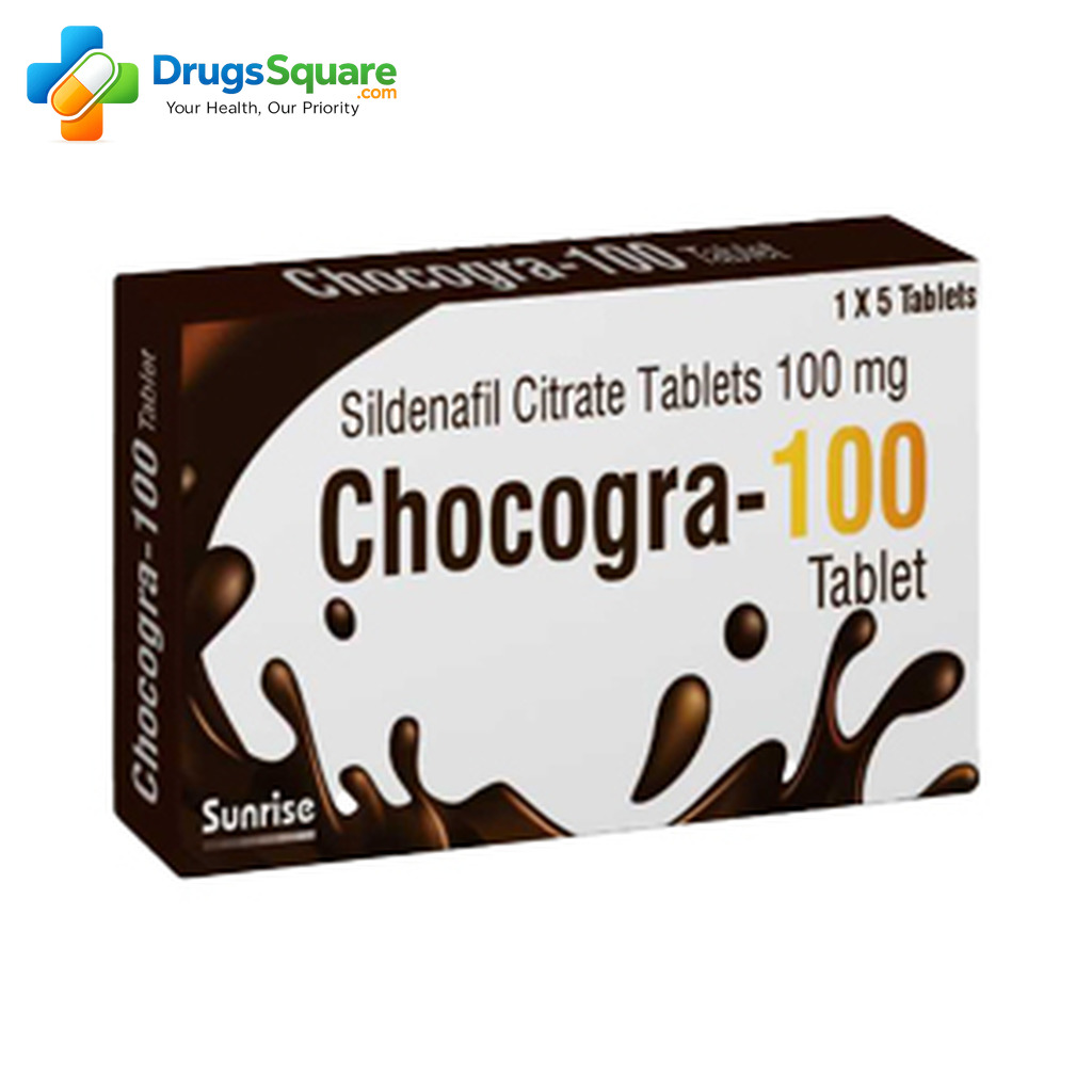 Chocogra 100 mg Chewable Tablet product overview