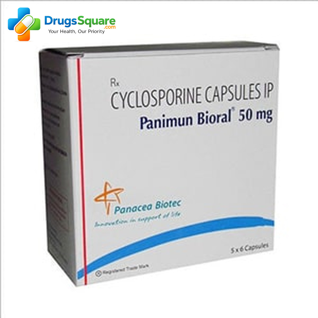 Cyclosporine 50 mg capsules for prescription use