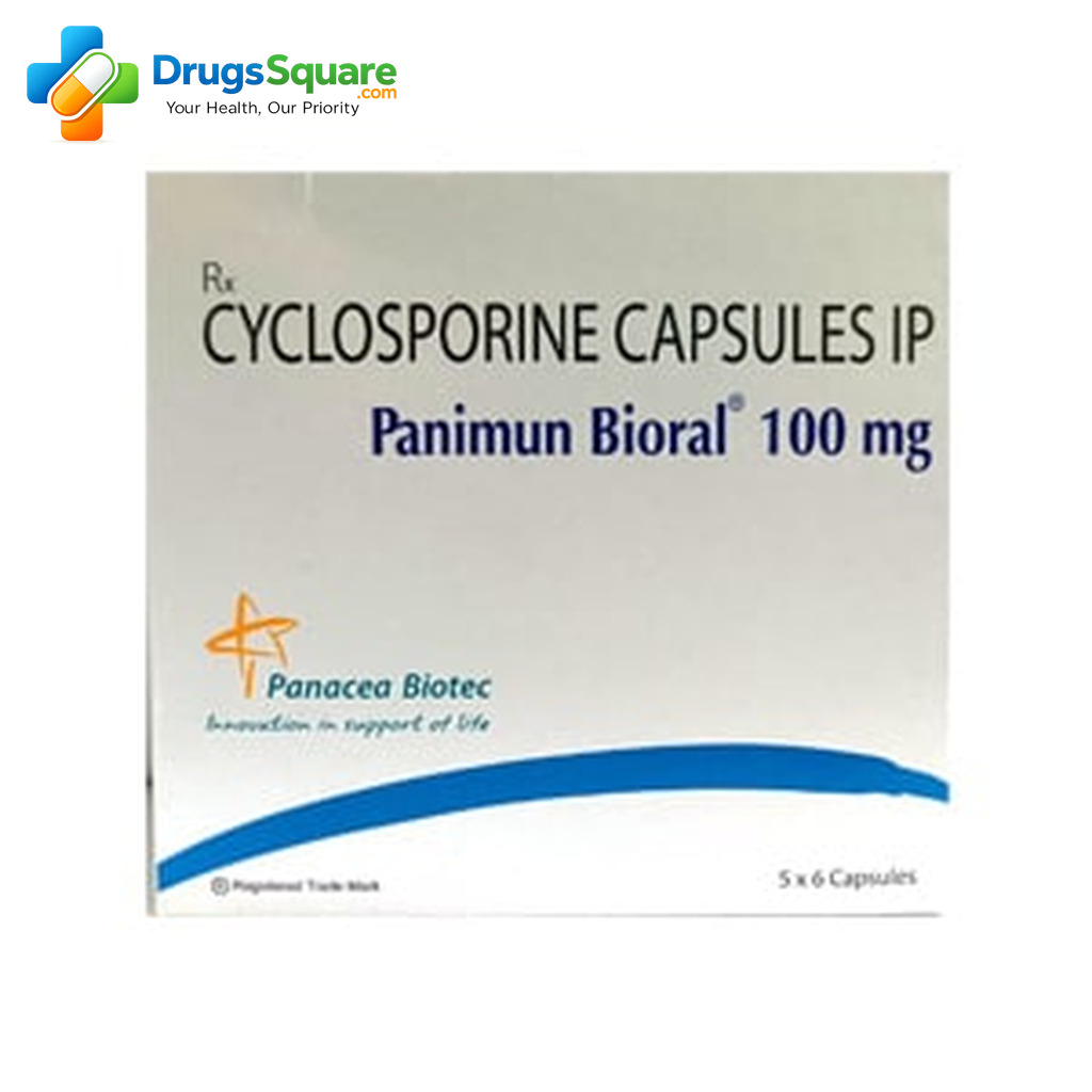 Panimun Bioral 100mg Capsule cyclosporine prescription medicine