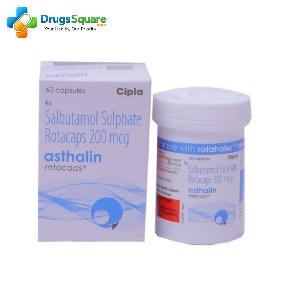 Asthal Salbutamol 200 mcg Rotacaps for rotahaler use