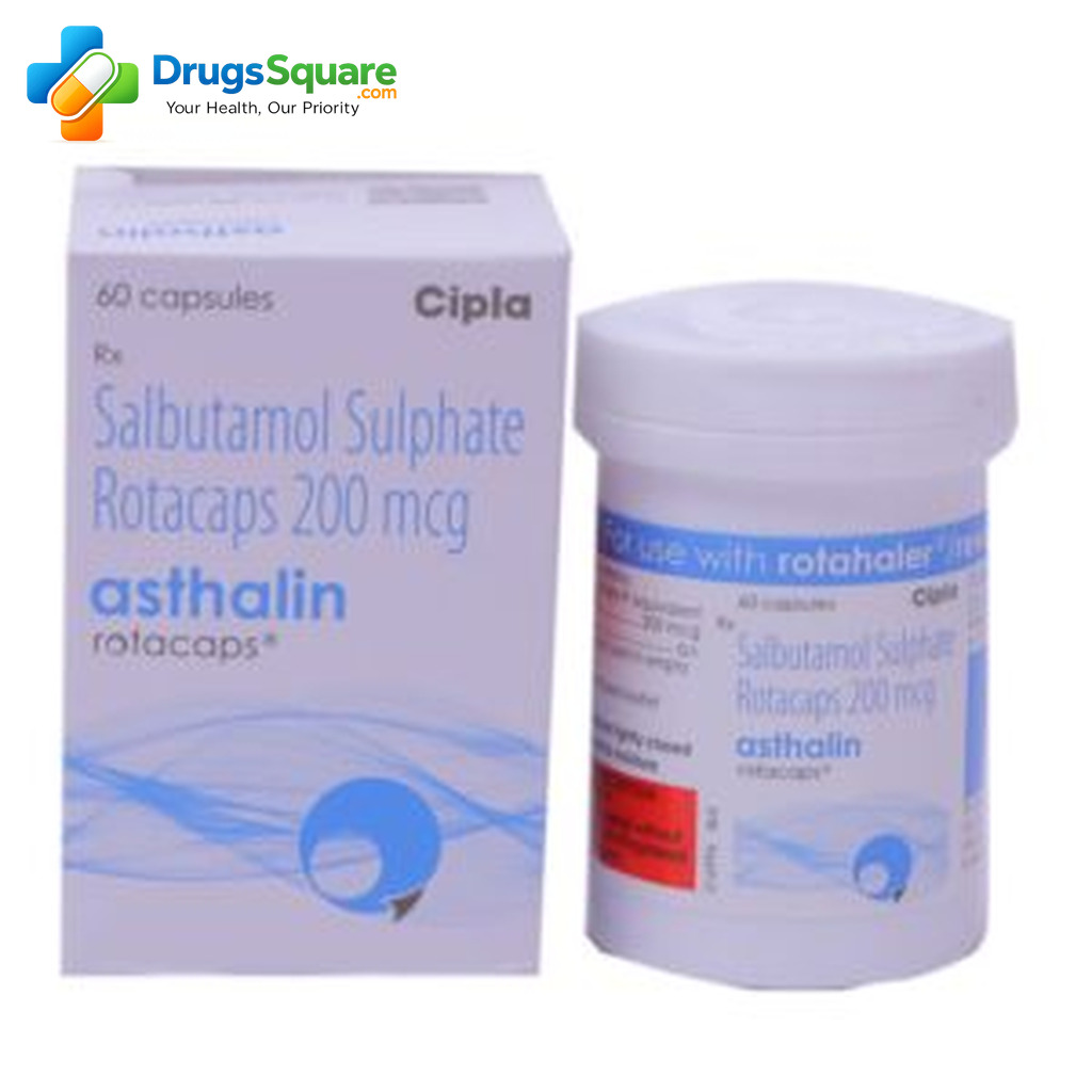 Asthal Salbutamol 200 mcg Rotacaps for rotahaler use