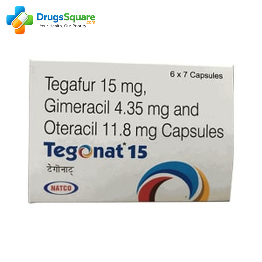 Tegonat 15 mg Capsule for prescription ordering online