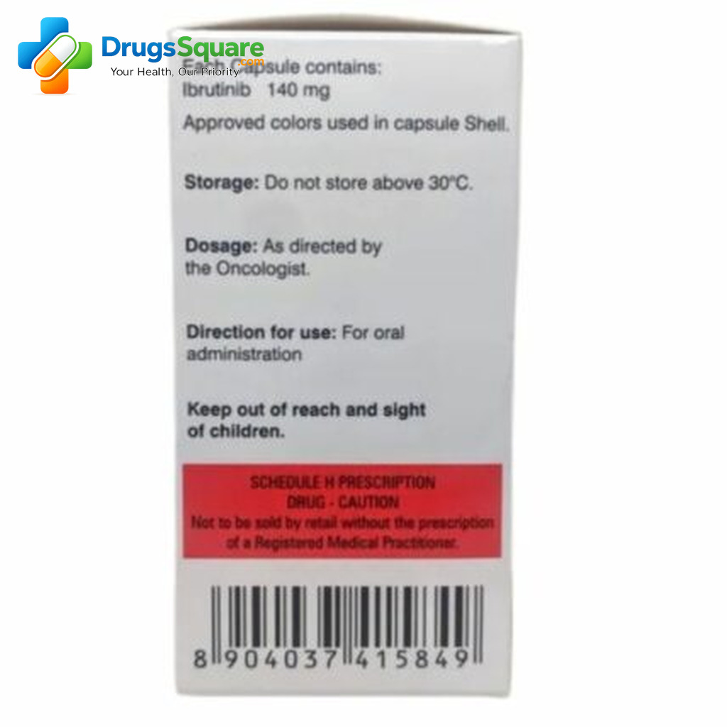Buy Ibrutinib 140 mg Capsule online with international delivery support