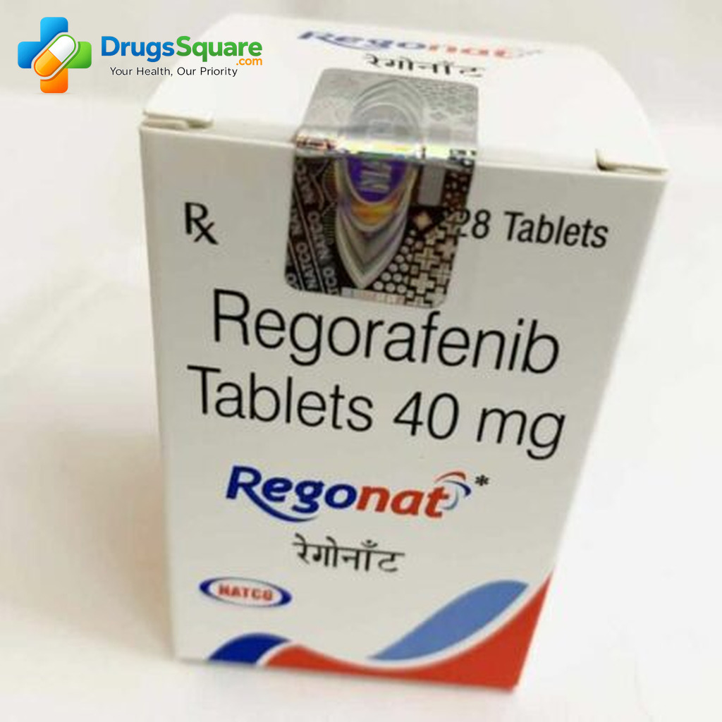 Buy Regorafenib 40 mg Tablet online with secure checkout