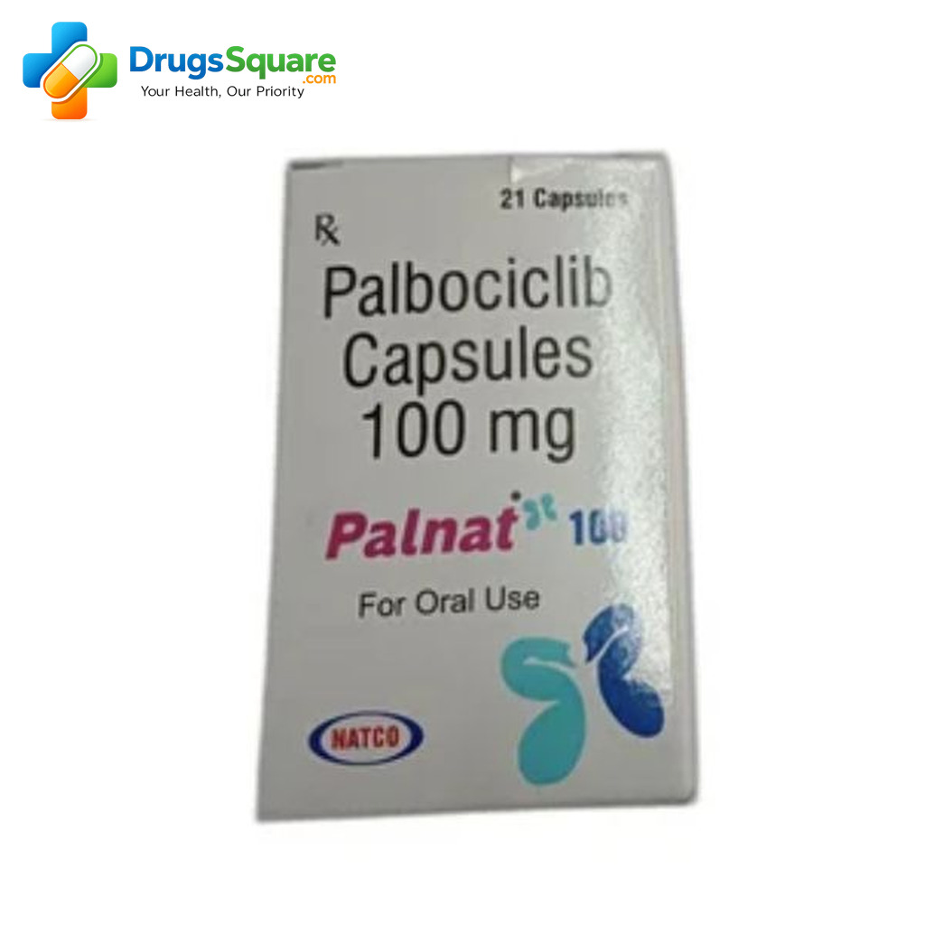 Palbociclib Capsule 100mg/125mg prescription medicine product image
