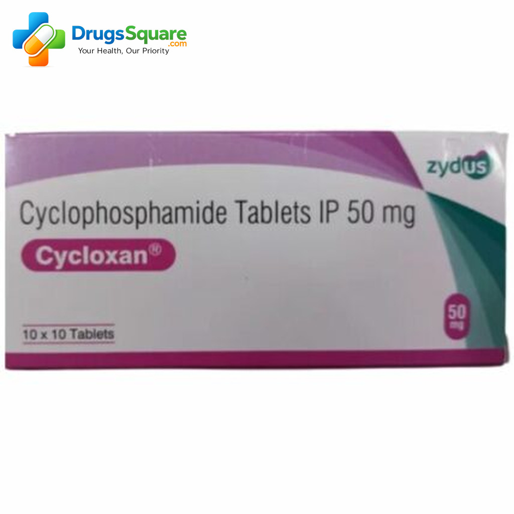 Cycloxan Cyclophosphamide 50 mg Tablet product overview