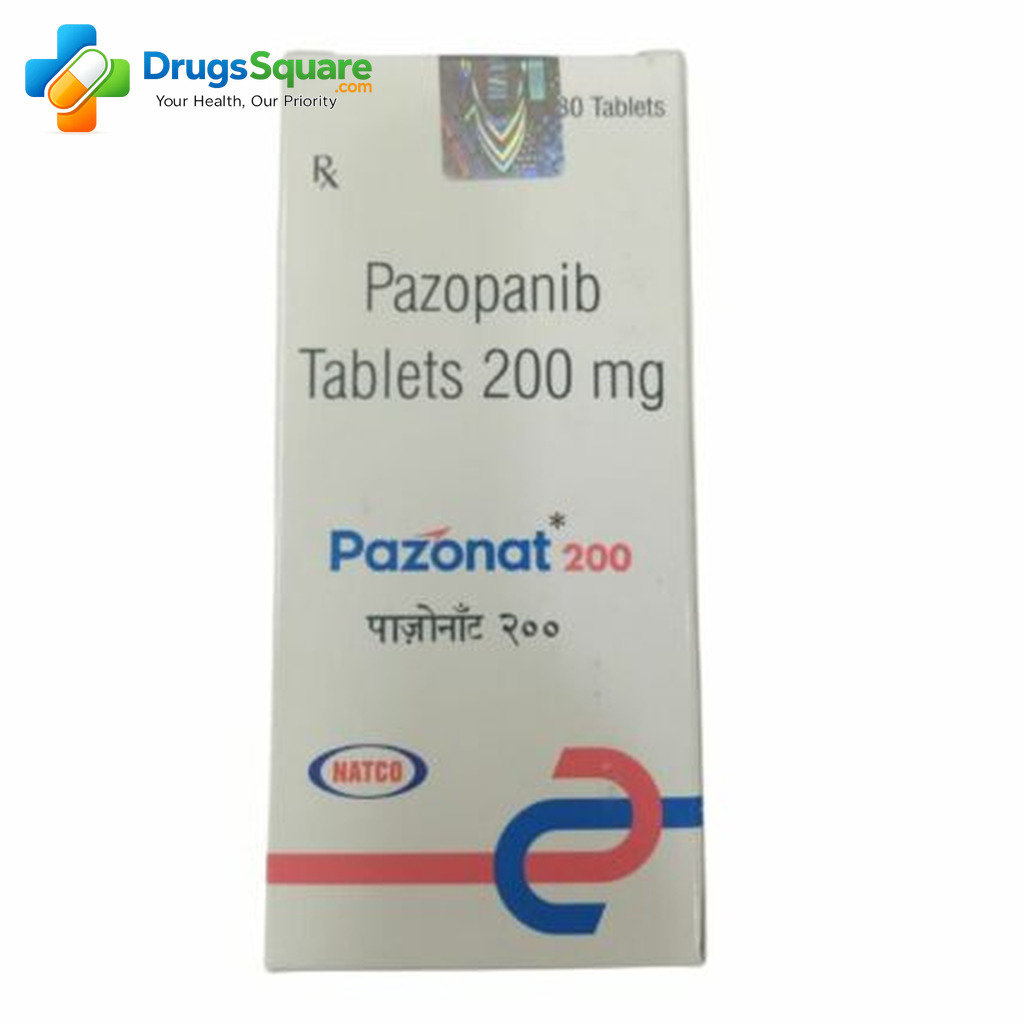 Buy Pazonat 200 mg Pazopanib Tablet online with tracked delivery