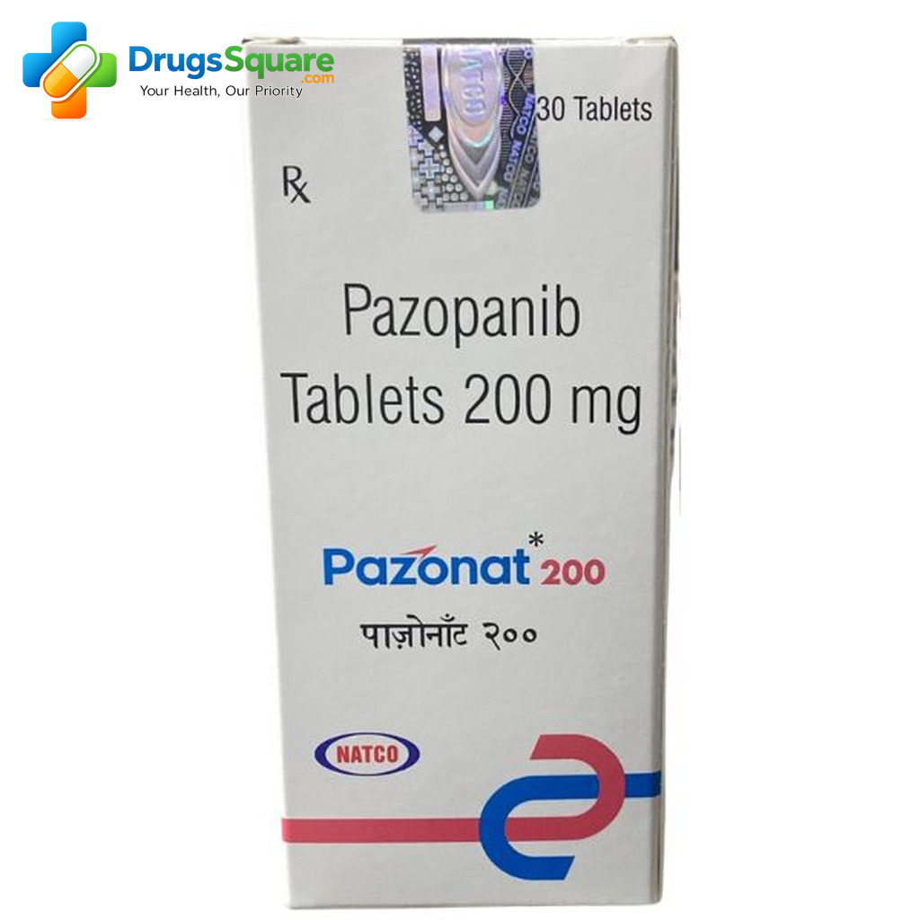 Pazonat 200 mg Pazopanib Tablet for prescription ordering