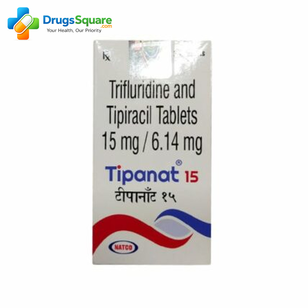 Tipanat 15 mg Trifluridine Tipiracil Tablet product image