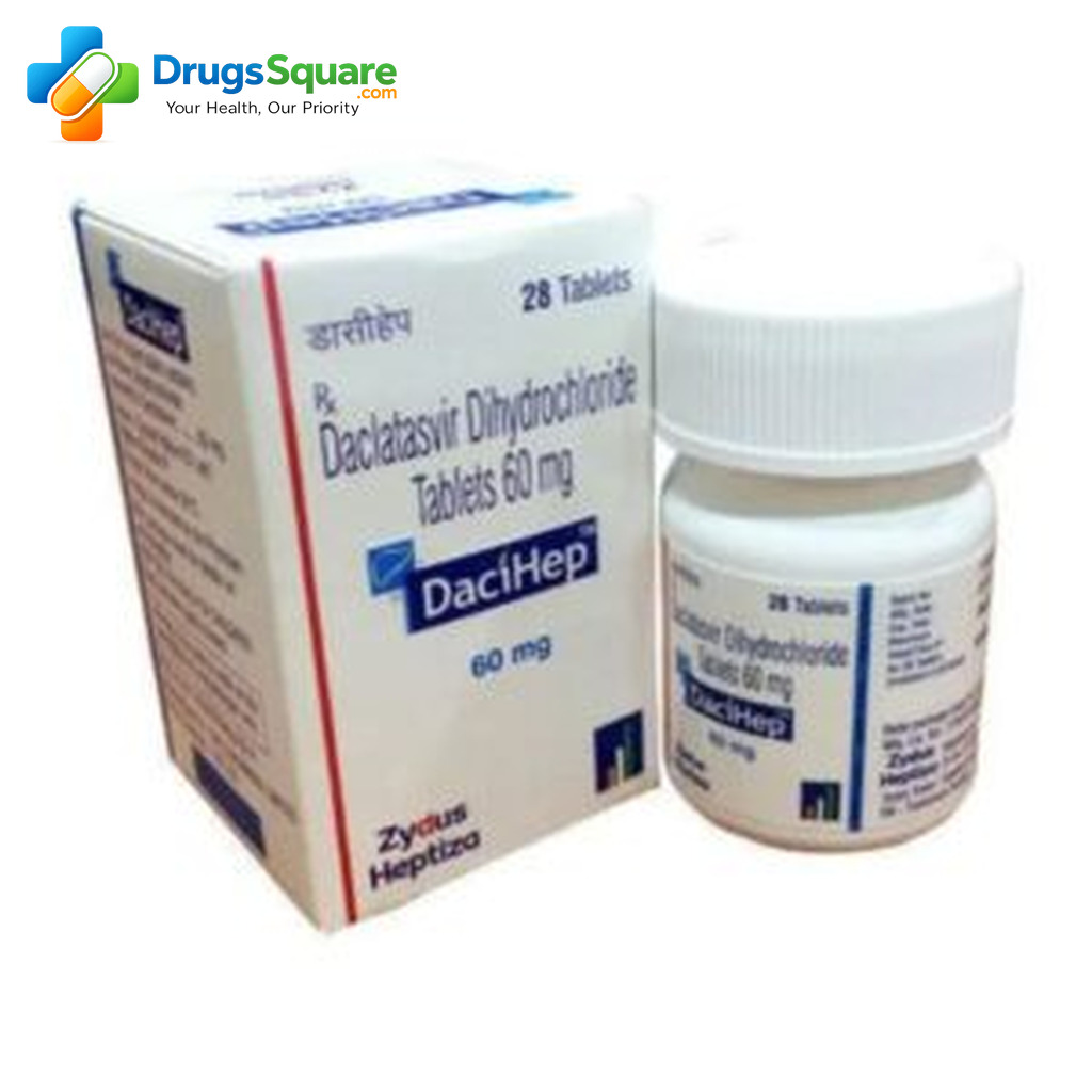 Buy Daclatasvir 60 mg Tablet online with international delivery