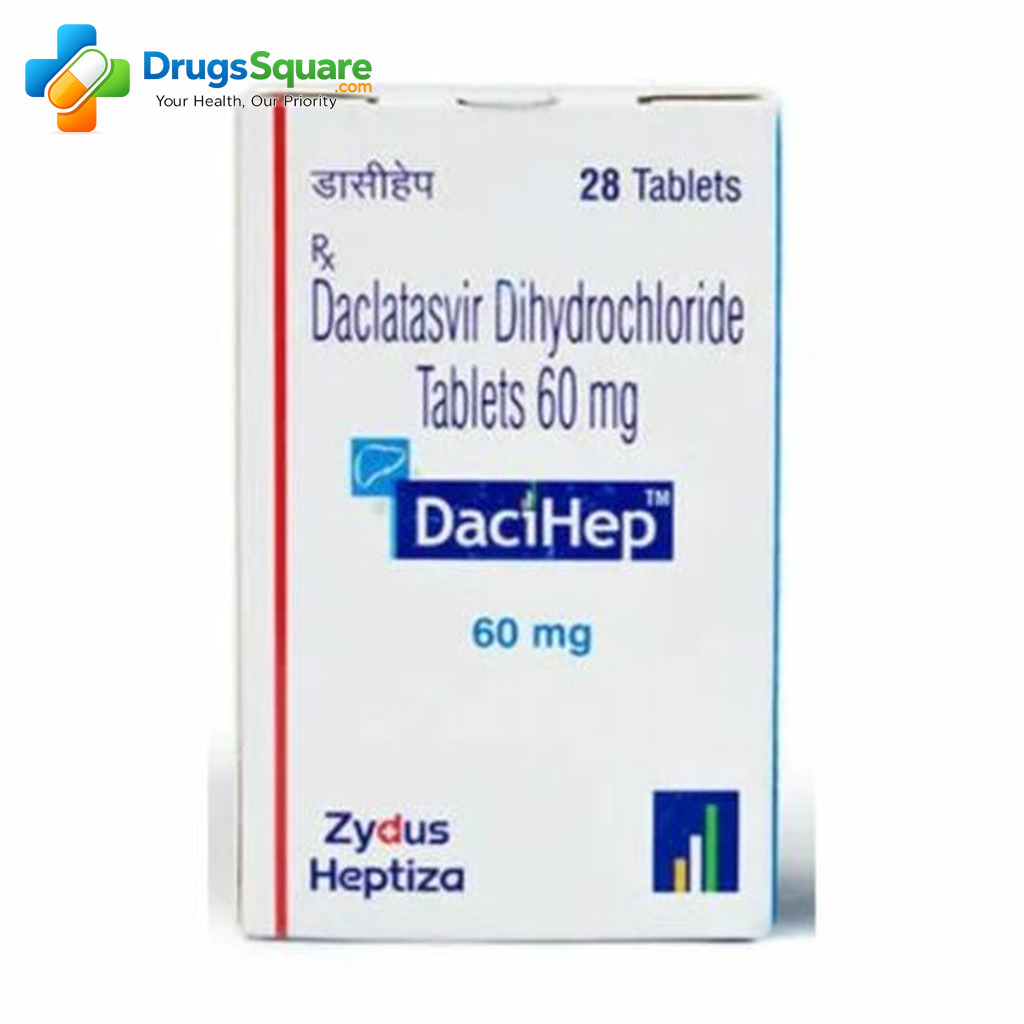 Daclatasvir 60 mg Tablet for prescription ordering