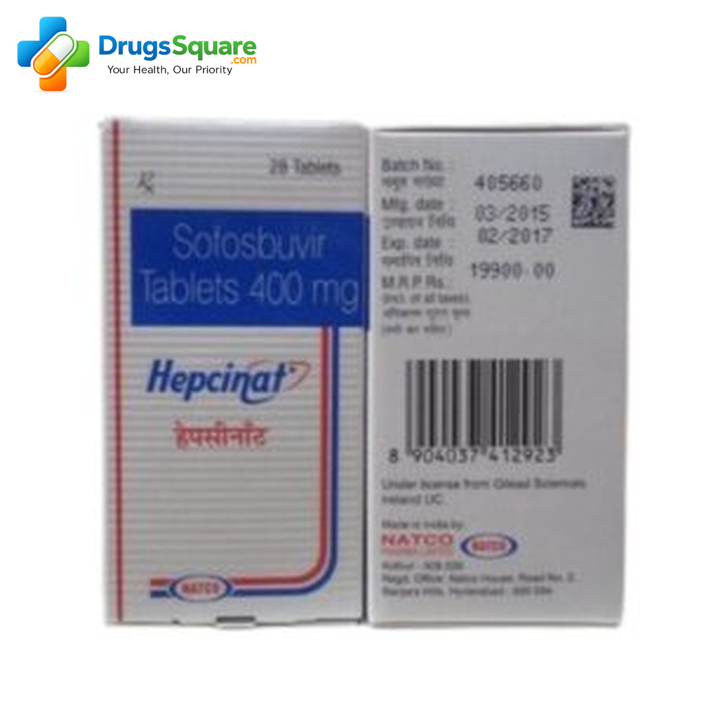 Buy Sofosbuvir 400mg Tablet with prescription verification
