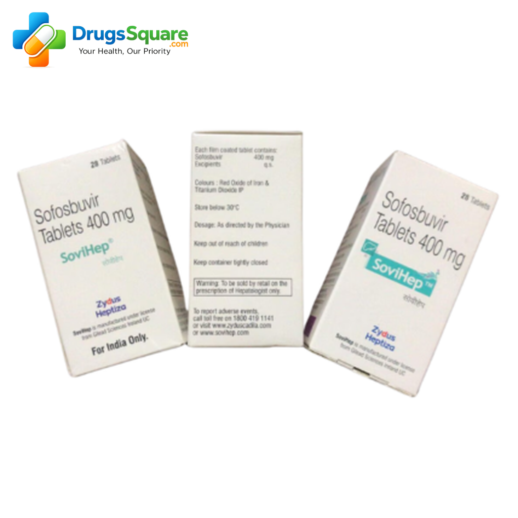 Buy SoviHep 400 mg Tablet online from India