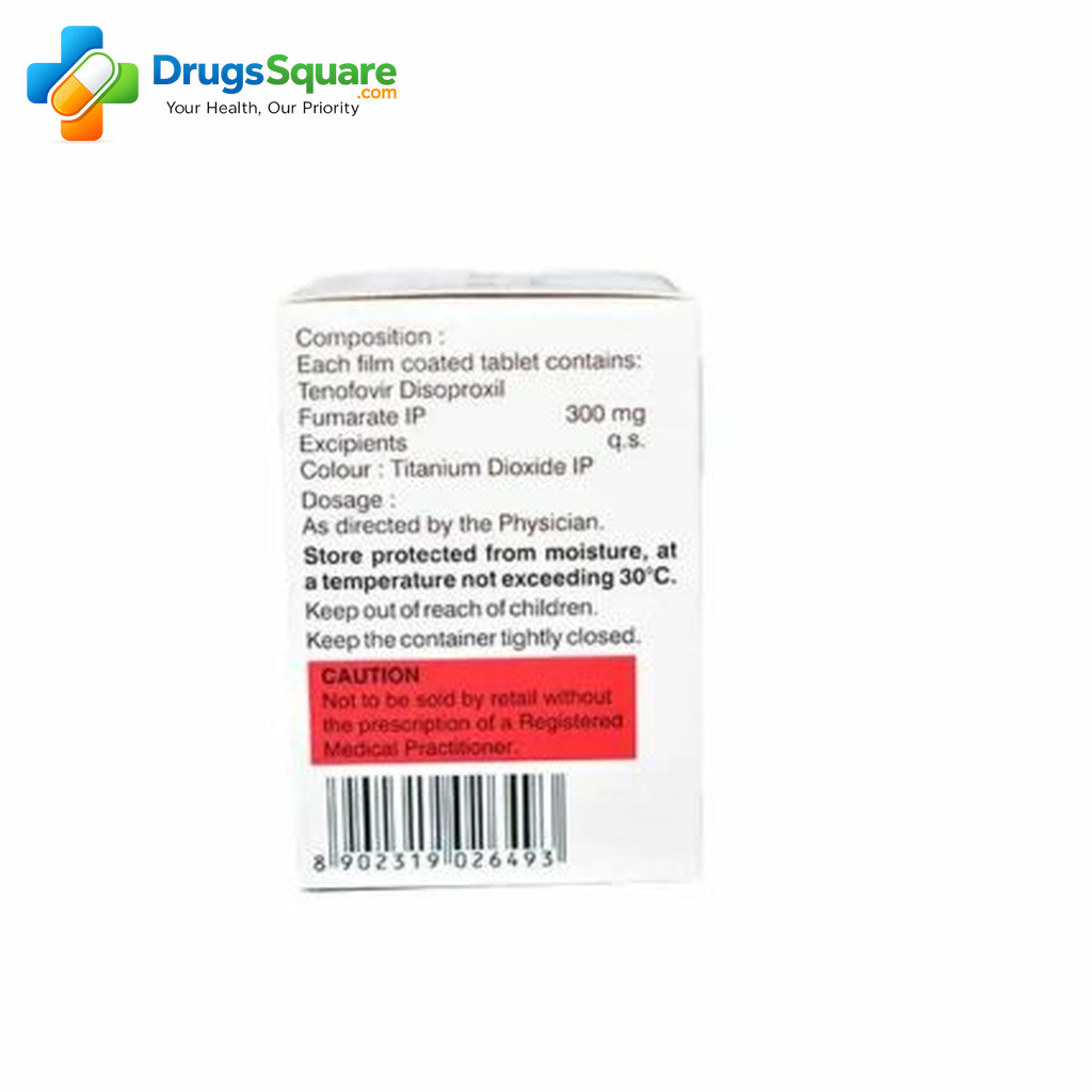 Buy Rivofonet Tenofovir DF 300 mg Tablet online from India