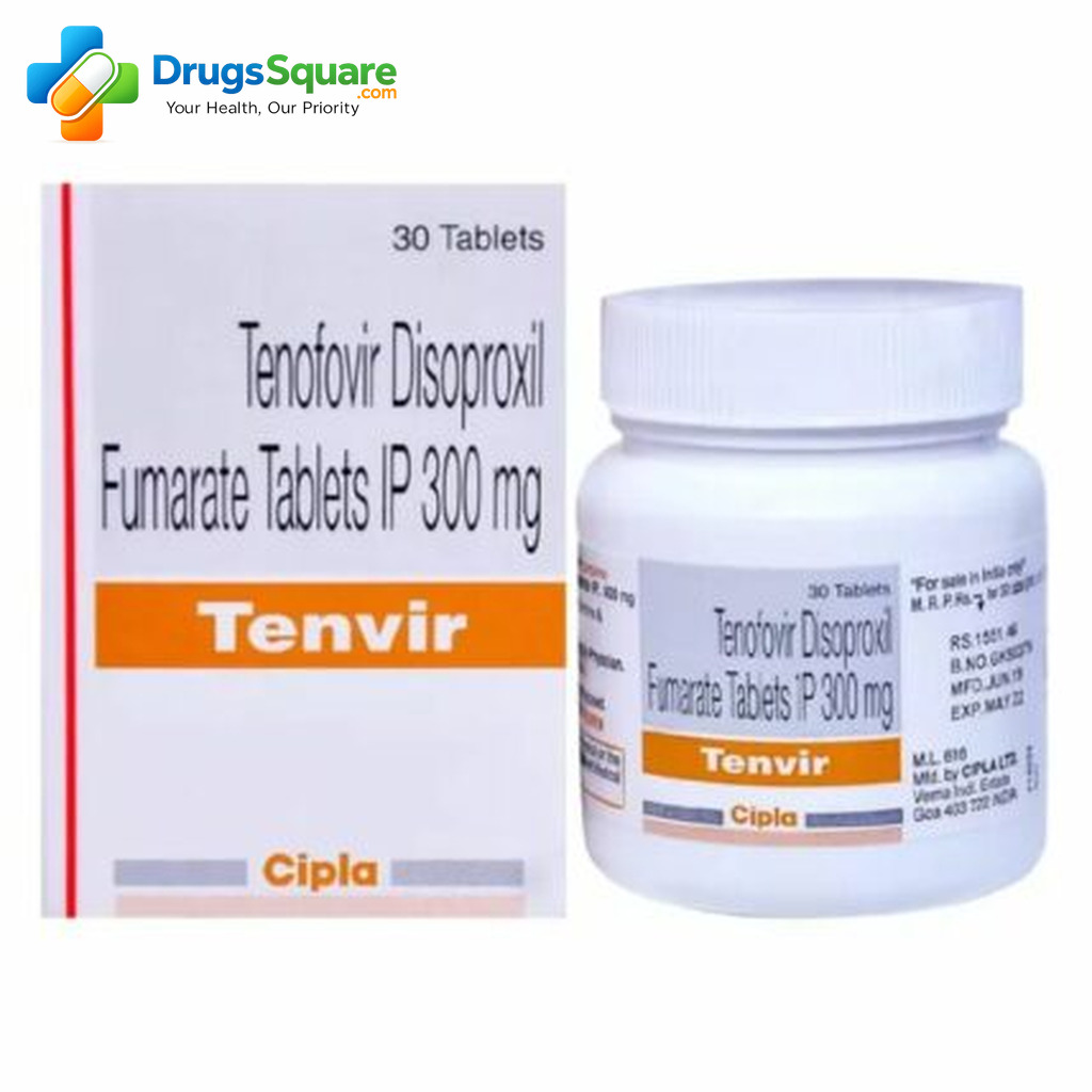 Buy Tenofovir Fumarate 300 mg Tablet online from India