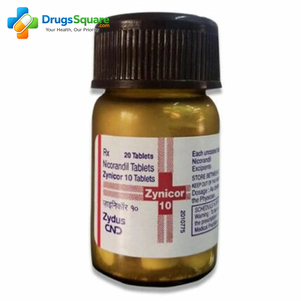 Nicorandil 10 mg Tablet for prescription ordering