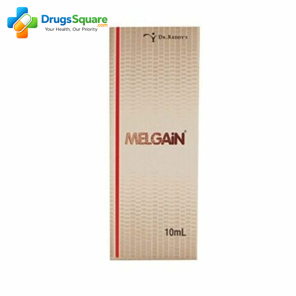 Melgain Decapeptide lotion Lotion product label view