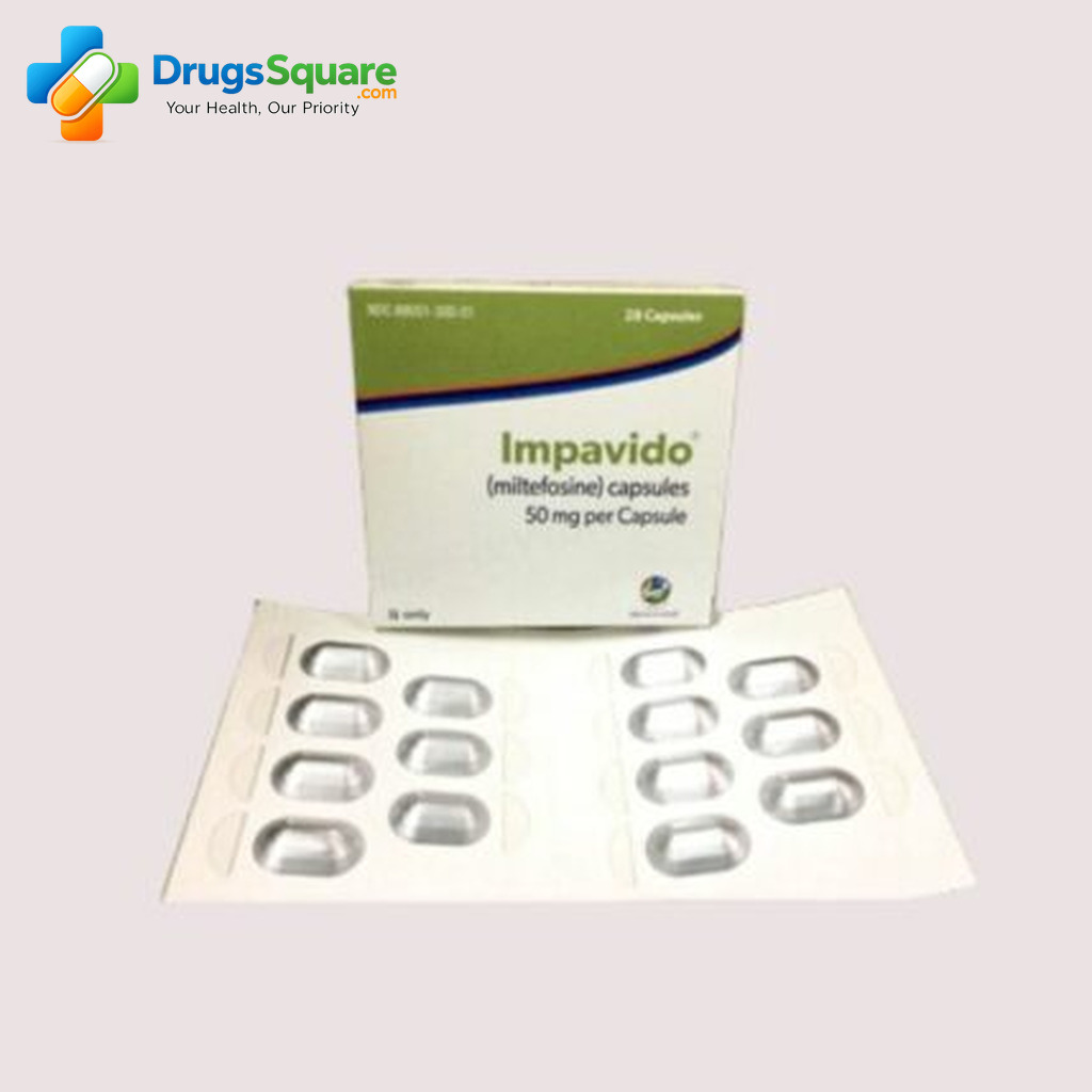Impavido Miltefosine 50 mg Capsule product overview