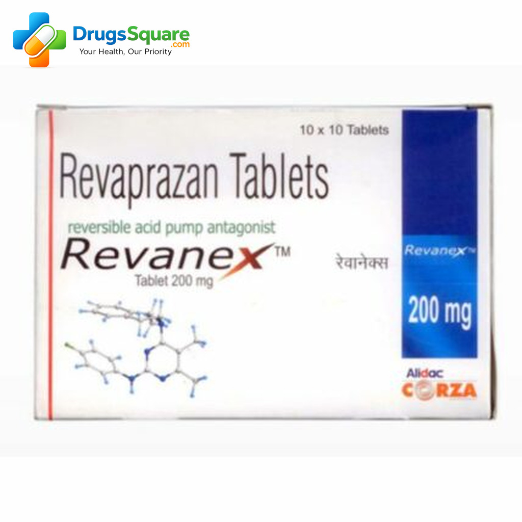 REVANEX Revaprazan 200 mg tablet product view