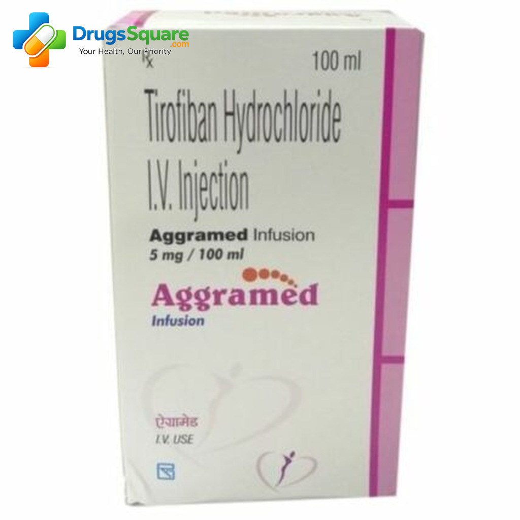 Tirofiban 5 mg Infusion product information for online order