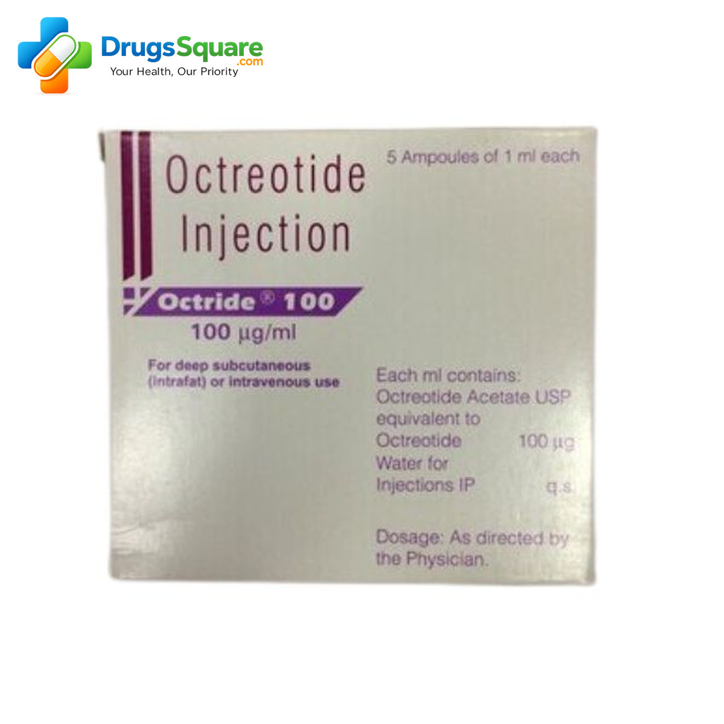 Octride Octreotide 100 mg Injection product pack