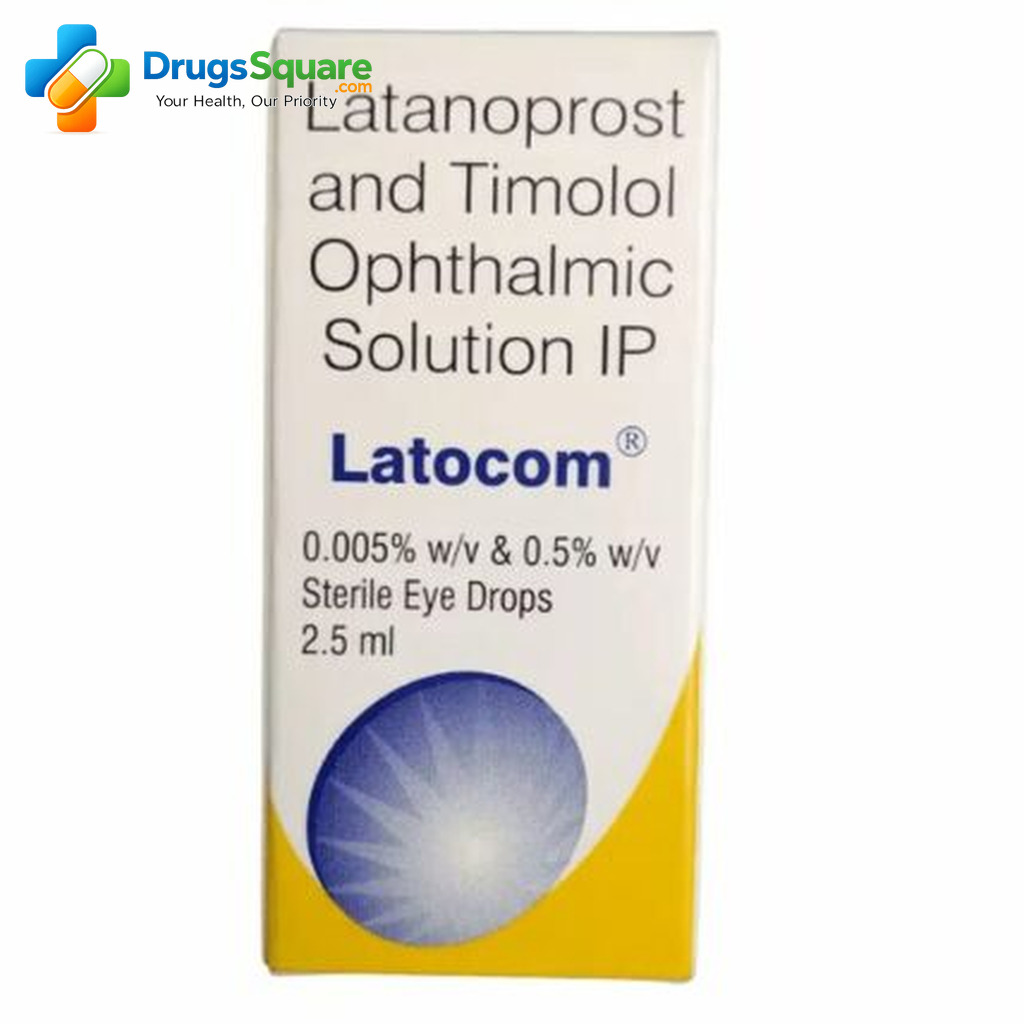 Latocom Latanoprost Eye Drop Eye Drop product bottle view