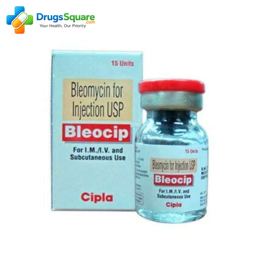 Bleomycin 15IU Injection vial for prescription use
