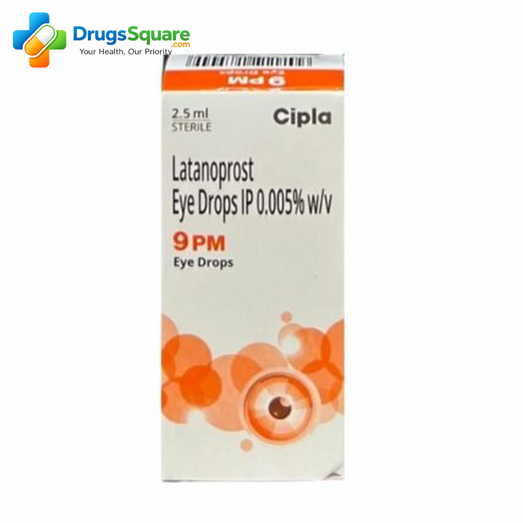 9MP Latanoprost eye drop 0.00005 Eye Drop bottle and carton