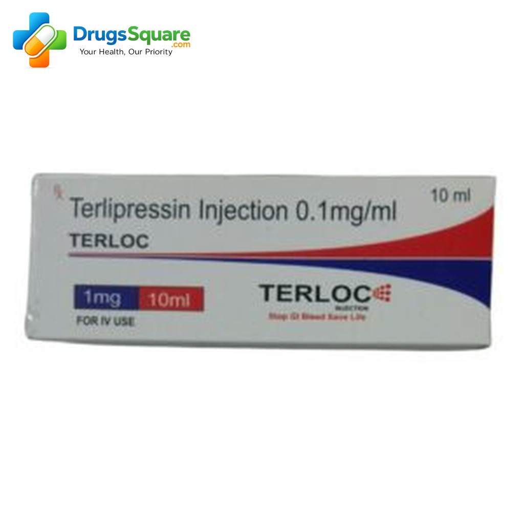 Terloc Terlipressin 0.1 mg Injection product pack