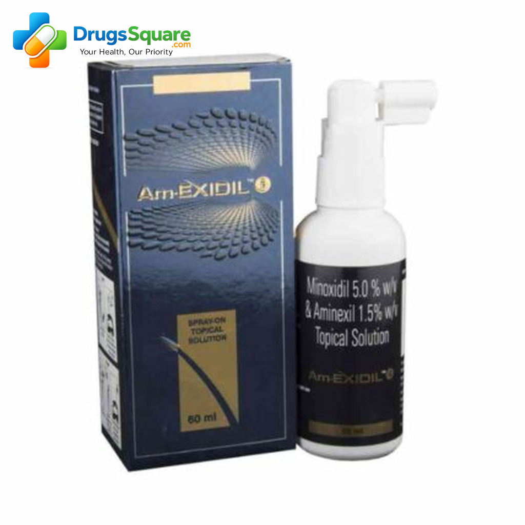 Amexidil Aminexil Minoxidil 5 Solution topical hair solution