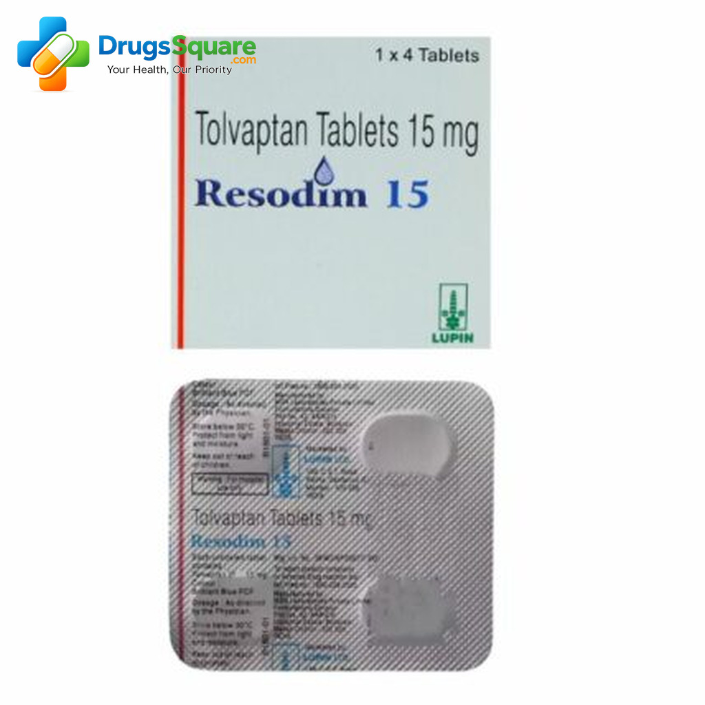 Resodim Tolvaptan 15 mg Tablet prescription medicine