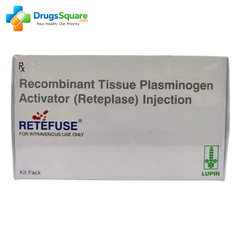Retefuse Reteplase 18 mg Injection product pack view