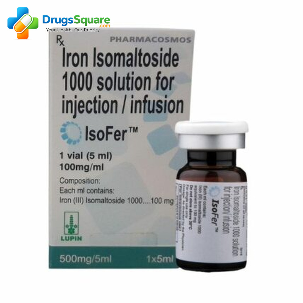 Isofer Iron Injection product information for online pharmacy order