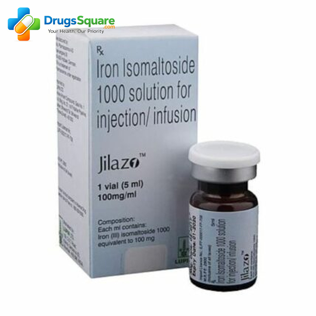 Jilazo Iron Isomaltoside 100 mg/ml Injection product label view