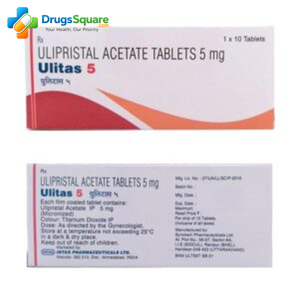 Ulitas Ulipristal acetate Tablet 5 mg