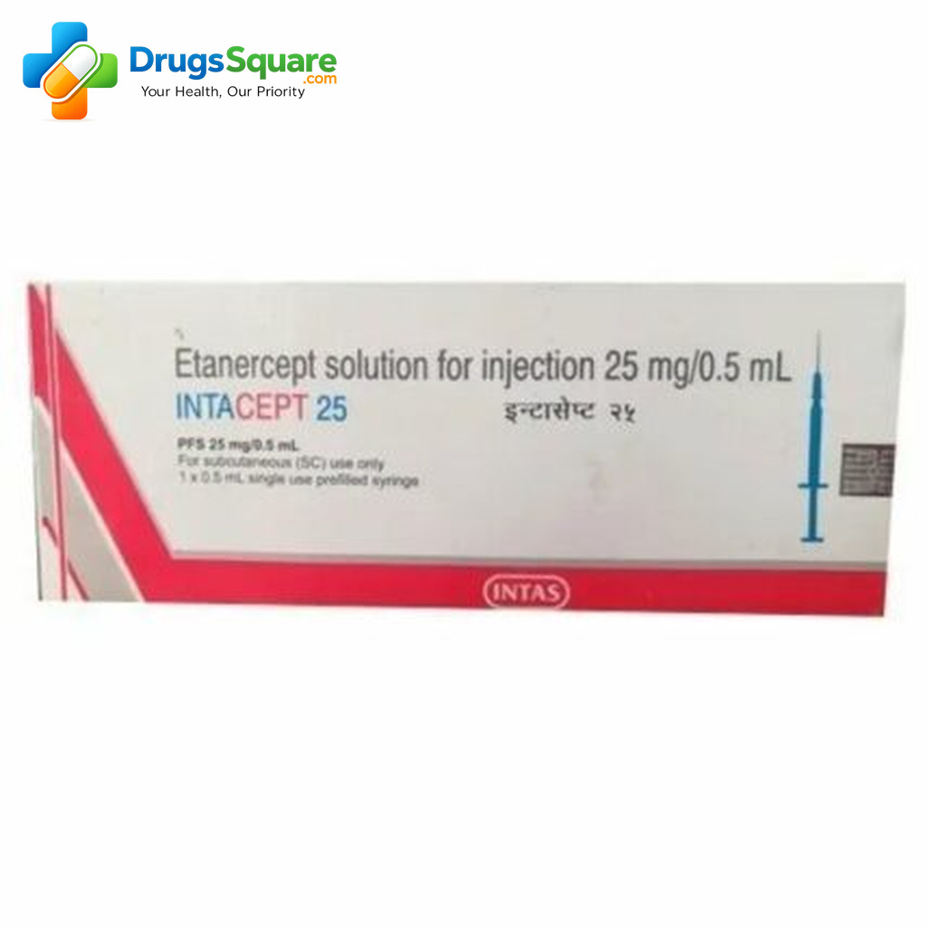 Intacept Etanercept 25 mg Injection prescription medicine