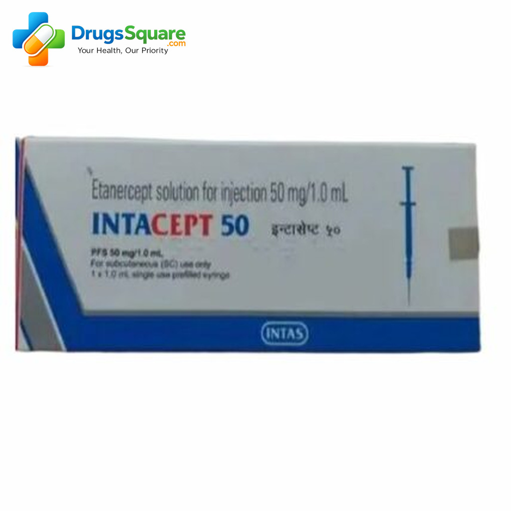 Intacept Etanercept 50 mg Injection product overview