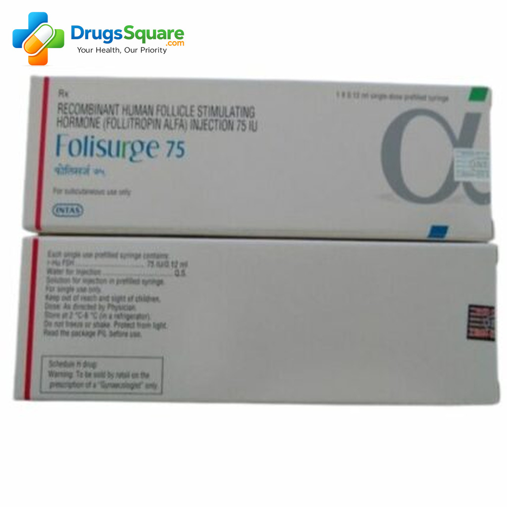 FSH Injection 75IU Injection product for prescription supply
